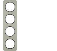 Hager 10142104 Stainless Steel Light Switch (Stainless Steel, 294.2 mm, 81.2 mm, 2 Pieces)