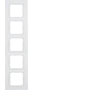 Hager 10156919 Wall Plate and Switch Cover White - Wall Plates and Switch Covers (White, 90 mm, 374 mm)