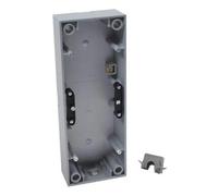 Hager 10439939 Wall Plate/Switch Cover Aluminium - Wall Plates & Switch Covers (Aluminium)