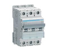 Hager NCN310A 10A Triple Pole C Curve 10kA MCB