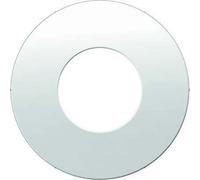 Hager 11242089 - Lid Central R1/R3 for Push Button + Lamp E10 Polar White