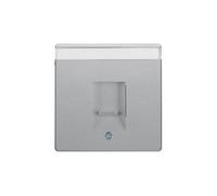 Hager 11706084 - Socket (Aluminium, 10 Pieces))