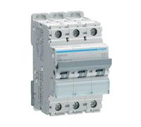 Hager 16A 3P TPN MCB 10kA, Type B - NBN316A