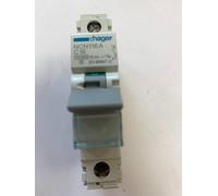 HAGER 16amp SINGLE POLE MCB 10ka C CURVE 10KA DIST BOARDS TYPE NCN116A