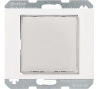 Hager 29527009 - LED Sign, Red/Green, K.X, Polar White