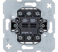 Hager 50380801 Left Push Button + Right Switch