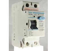 HAGER 63 AMP 30mA DOUBLE 2 POLE RCCB RCD CIRCUIT BREAKER CD 263U 27241 BSEN61008