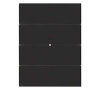 Hager 75164092 Light Switch Black Glass - Light Switches (Black, Glass, IP20, 88.5 mm, 118.1 mm, 1 Piece(s))
