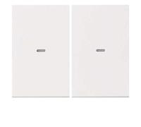 Hager 80960379 - Button 2 Gang, K.X, Polar White