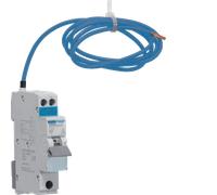 Hager ADC920R 20A 1P+N 1 Module C Curve 6kA 30mA Type A RCBO Bidirectional