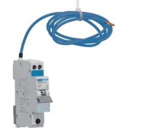 Hager ADC920R 20A 1P+N 1 Module C Curve 6kA 30mA Type A RCBO Bidirectional