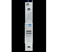 Hager ADN140 AC Class Domestic Electronic RCBO, 1 Pole, 1 Module, Type B, 6 kA Breaking Capacity, 30 mA Sensitivity, 40 A Current