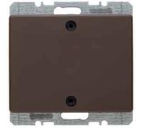 Hager Arsys - Blind Plate with Screw Frame Brown