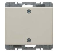 Hager Arsys Blind Plate with Screw-On Frame White