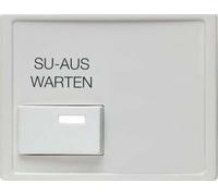 Hager Arsys - Cap Push Button Confirmacion Polar White Brightness