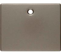 Hager Arsys Central Plate for Handle and Push Button Bronze Metal