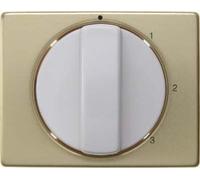 Hager Arsys - Central Plate Rotary Control 4 Positions Metal Gold