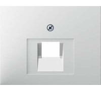 Hager Arsys - Central Plate with 1 Toma Ki Polar White