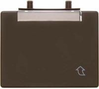 Hager Arsys - Cover Rotary with ROTULO Deep Marron