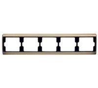 Hager Arsys - Frame 5 Elements Horizontal Light Bronze