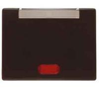 Hager Arsys - Key with Porta ROTULO Lens Marron