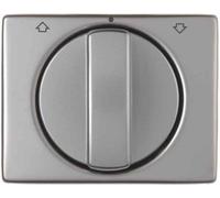 Hager Arsys - Plate Central Command Blind Metal Stainless