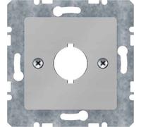 Hager Arsys - Plate Central Communication Q.1 with Stainless Frame