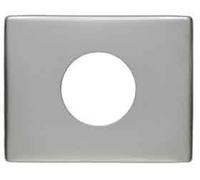 Hager Arsys Stainless Telephone and AGU Metal Plate