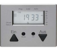 Hager Arsys - Switch Hours LCD with Socket Air Lacquered