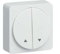 HAGER (AUT.+REST) WJC300B ATA Doble inter. persiana 10A completo power type, Multicolor