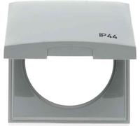 Hager B. Mobil - Frame with Lid + Text IP44 Printed Grey
