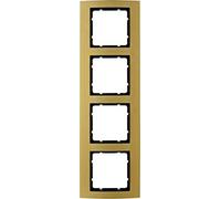 Hager B3 - Aluminium Frame 4 Elements Gold Anthracite