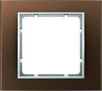 Hager B3 - Frame 1 Element Aluminium, Marron White Polar