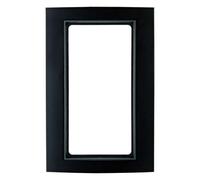 Hager B3 - Frame for Keyboard KNX Aluminium Black Anthracite
