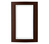 Hager B3 - Frame for Keyboard KNX Aluminium Marron Polar White