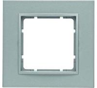 Hager B7 - Frame 1 Element Matt Aluminium