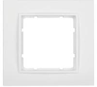 Hager B7 - Frame 1 Element Polar White Matte