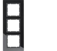 Hager B7 - Frame 3 Elements Glass Anthracite