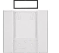 Hager Berker B.IQ 5-Gang Clear Translucent Push Button Sensor Field - 75900082