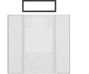 Hager Berker B.IQ 5-Gang Clear Translucent Push Button Sensor Field - 75900082