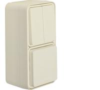 Hager Berker Combi Socket With Series Switch And Housing - 47903512