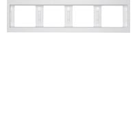 Hager Berker K.1 Cover Frame Switchgear - 13837009