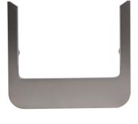 Hager Berker Stainless Steel Rounded Design Window - WD1163