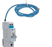 Hager Bidirectional Single Pole RCBO, C Curve, 6kA, 30mA Type A, 6AM, 1 Module