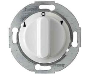 Hager Bipolar Rotary Knob with Polar White Control