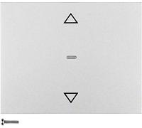 Hager Blind button easy on K1 aluminium