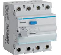 Hager CDA463U 63A 4P 30mA Type A RCCB