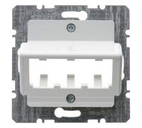 Hager - Central Plate for Connector modul2/Arsys/K1/S1 White Polar