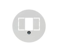 Hager - Central Plate P/TAE/We Polar White