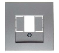 Hager - Central Plate Socket TAE B1/B7 Aluminium